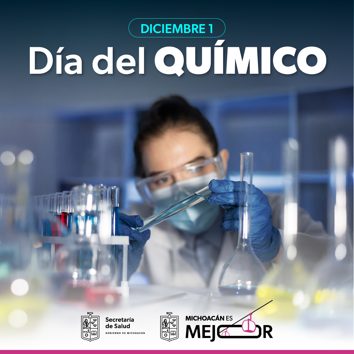 ¡Feliz Día del Químico! 🔬❤️

Su trabajo es indispensable para nuestra salud. Desde el desarrollo y control de calidad de medicamentos y vacunas, hasta los análisis clínicos que permiten diagnósticos precisos.

#MichoacánEsMejor
