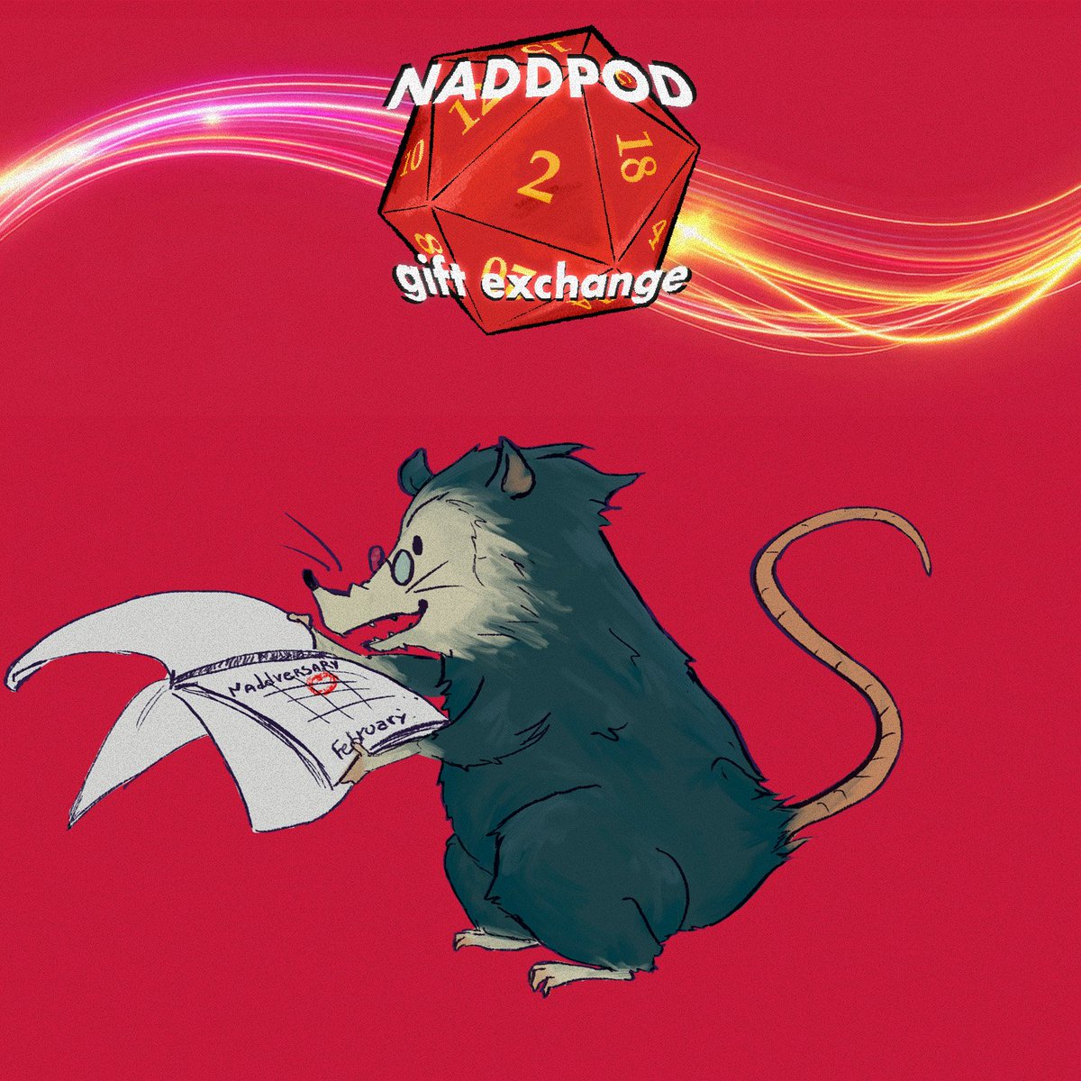 The #NADDPod gift exchange (NADD-iversary edition) is here! 

Crickmas can be a busy time, so this year we'll be trading gifts in celebration of NADDPod's 8th anniversary. 

More info: naddpodgifting.carrd.co
Discord: discord.gg/JHG738e72