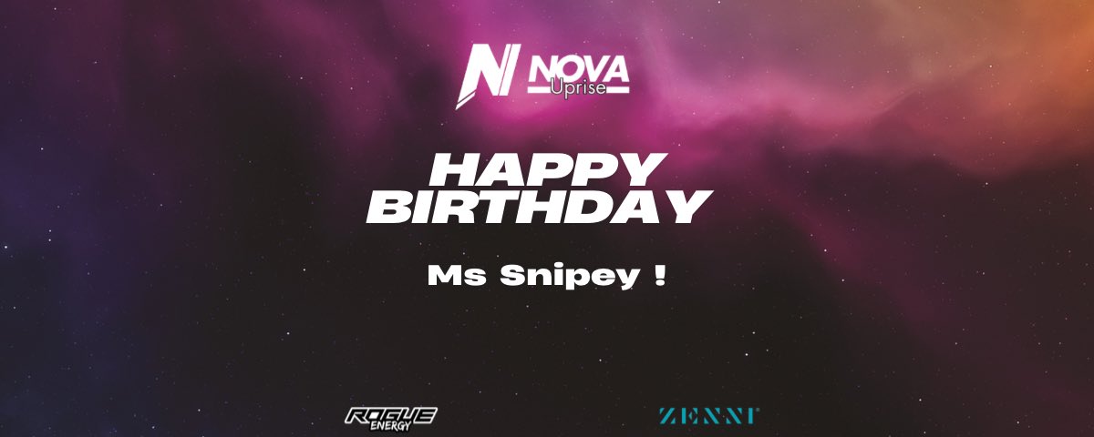 🚨HAPPY BIRTHDAY🚨

Happy Birthday to one of Nova’s OG members <a href="/MsSnipey/">✭𝓝𝓞𝓥𝓐 ʎ ǝ d ᴉ u s s ɯ ✭</a> !
