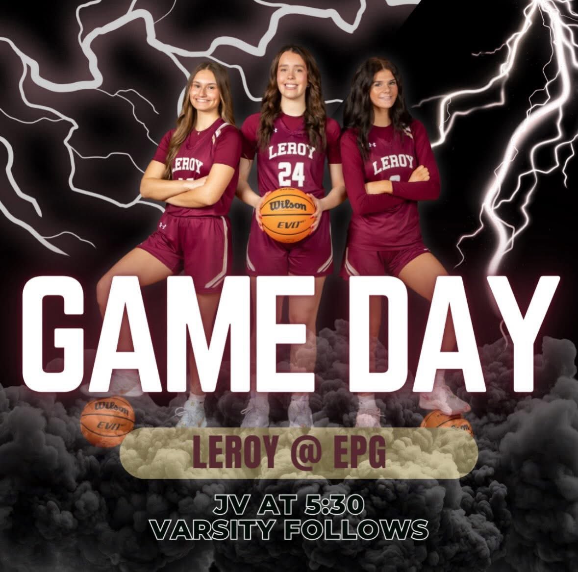 Gameday!! Heart of Illinois Conference opener.

📍El Paso-Gridley High School
🆚 El Paso-Gridley 
📅 December 1, 2025
⏳ 5:30 PM JV/Varsity to follow
📺 NFHS Network