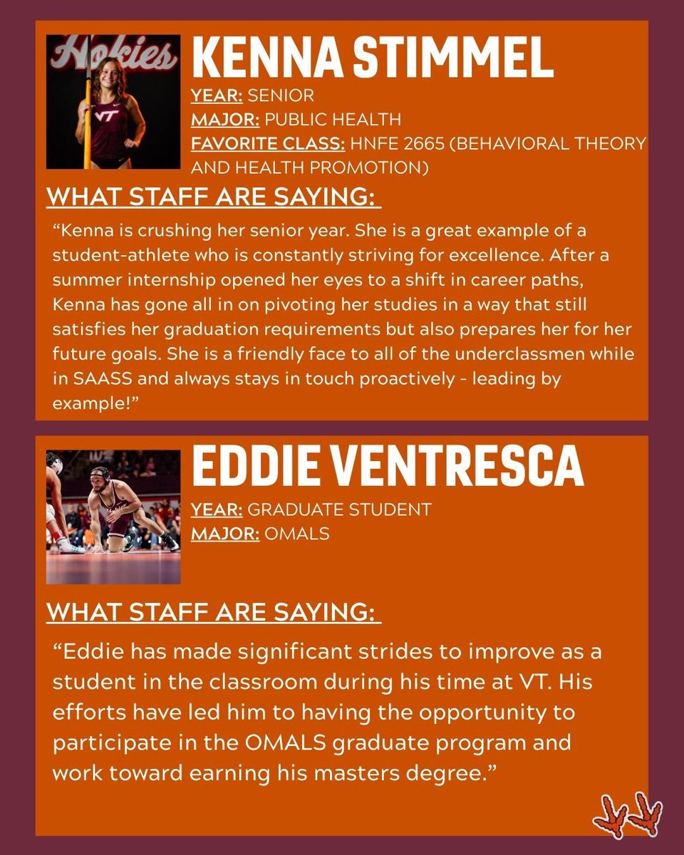 Virginia Tech SAASS tweet media