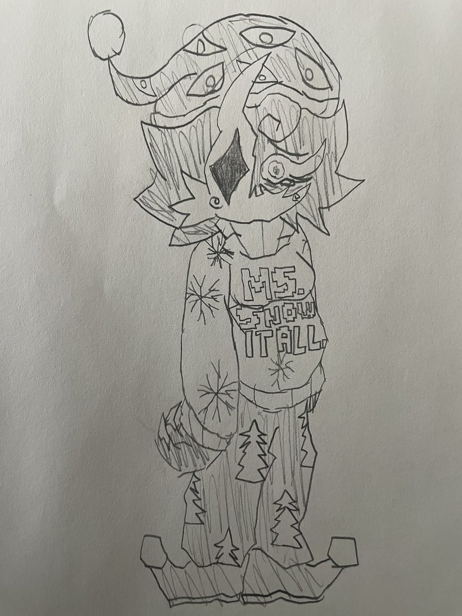 DR3AMPARAS1TE's tweet image. They call me a grinch and that I&apos;m not jolly but it&apos;s NOT TRUE! I can be jolly... see..?