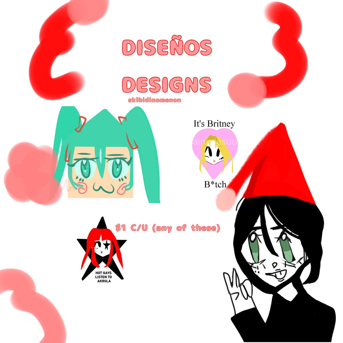 skibidinomenon's tweet image. COMISIONES ABIERTAS🪷⭐️

cualquier persona interesada me habla al privado, ojalá pudieran compartir!! :3

#comisionesabiertas #opencommissions #opencommission