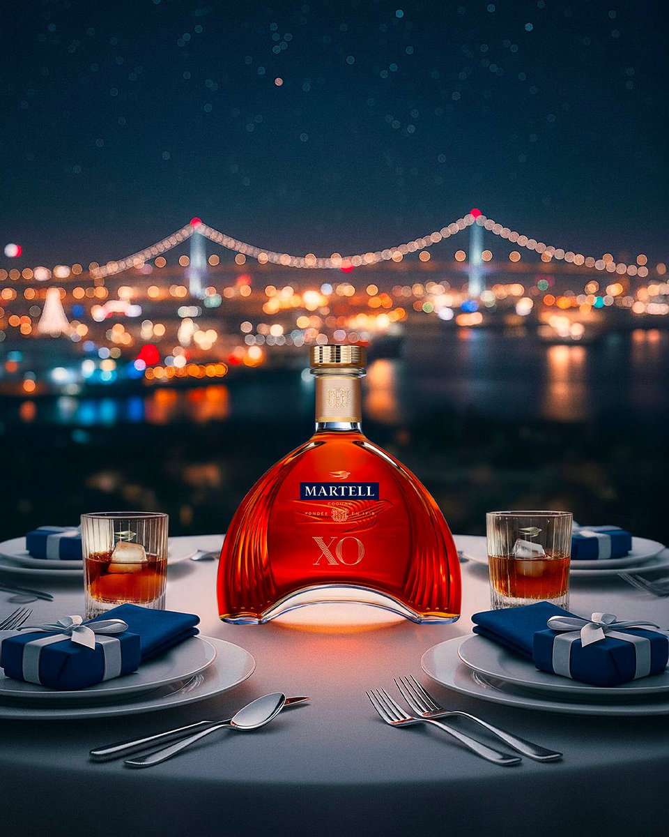 The table is set. The view is stunning. The taste? Iconic. Celebrate the holidays with Martell XO’s refined depth for unforgettable nights.

#Martell #MartellXO #MartellCognac #HolidaySeason

Please enjoy responsibly. Forward only to people of legal drinking age.