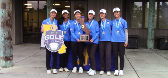 SportStarsMag's tweet photo. History made at the CIF State Girls Golf Championships! 🥇🌹 Join us in celebrating Santa Margarita’s incredible journey to their third title, driven by an unforgettable putt by Victoria Cui! Don’t miss the recap! #SportStars #HSGolf #CIFChamps https://t.co/m9ughLyhCQ https://t.co/MsNy5droVb