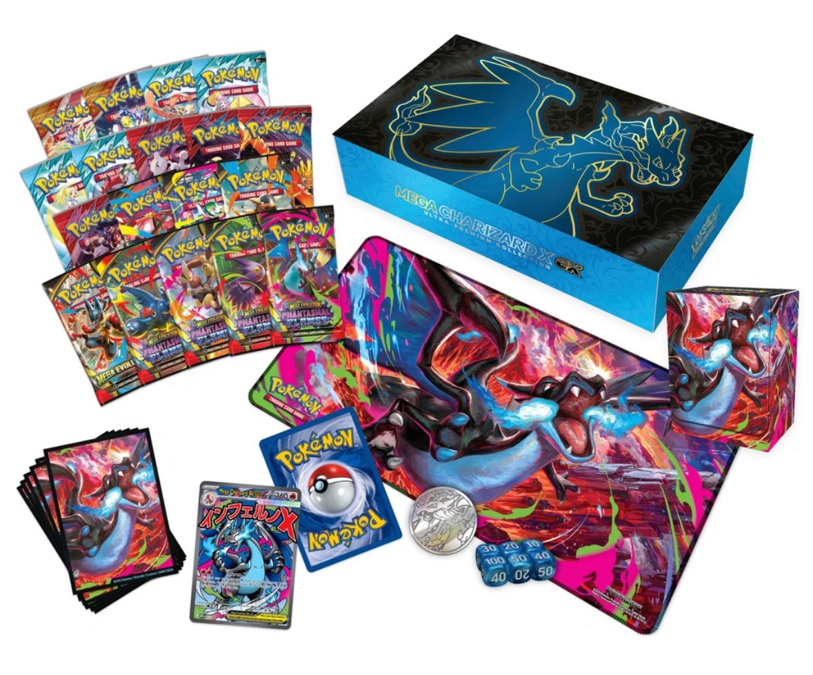 PokeTCGiveaways's tweet image. Win a Mega Charizard UPC! 🔥 

✅ Repost and like
✅ Follow us and @PokeRestocking 
✅ Tag a mate who loves Pokemon

Optional: Download the PokeRestock app to get notified on the upcoming Charizard UPC restock at Costco and other Pokemon restocks.

🗓 Winner drawn on 8th December