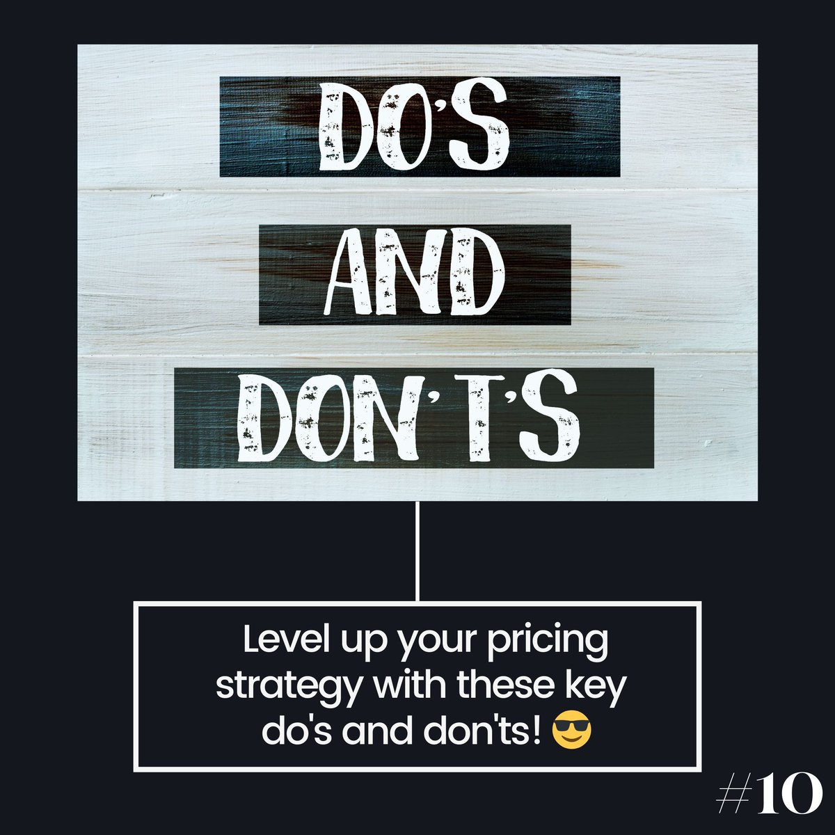 PrisyncCom's tweet image. Do&apos;s and Don&apos;ts of #pricingstrategies! ✅

Do follow the tips for profitable pricing decisions, and don&apos;t be afraid to test them out! 🔥🔍

#EcommerceTips #PricingTips #PricingStrategy #PriceItRight