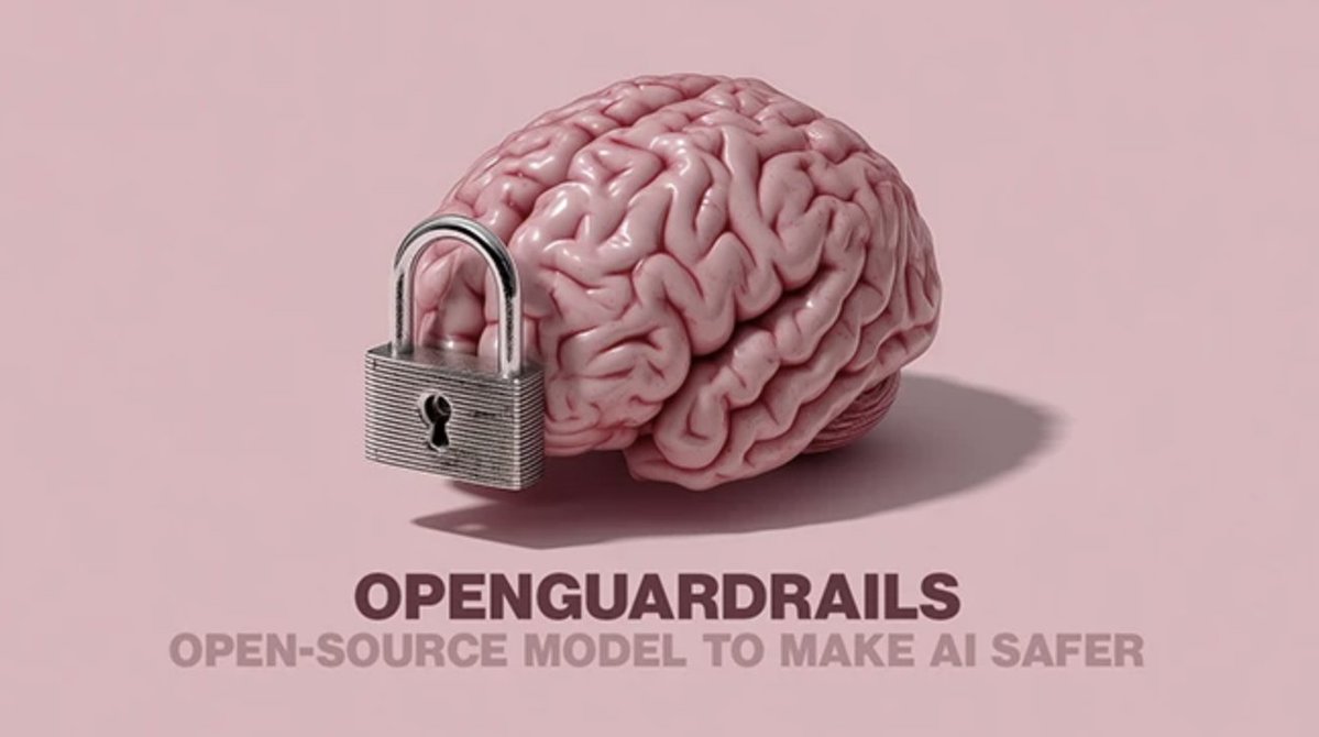 InfluxDB's tweet image. OpenGuardrails just dropped a unified model for AI safety that lets you configure your own risk policies on the fly.

One model handles prompt injection, data leaks, and content moderation — no more juggling multiple classifiers.

But, as Peter Albert, CISO at InfluxData, notes,…