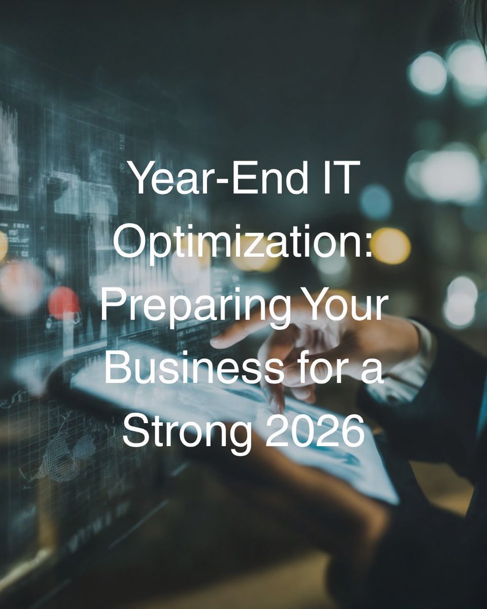 PC_Works_Tech's tweet image. Heading into 2026? Make sure your IT is ready.
Year-end optimization reduces downtime, strengthens security, and prepares your systems for growth.

🔗 Read more → pcworkstech.com/?p=3790 
#ManagedIT #ITOptimization #PCWorksTech #IMOSWorks #BusinessGrowth