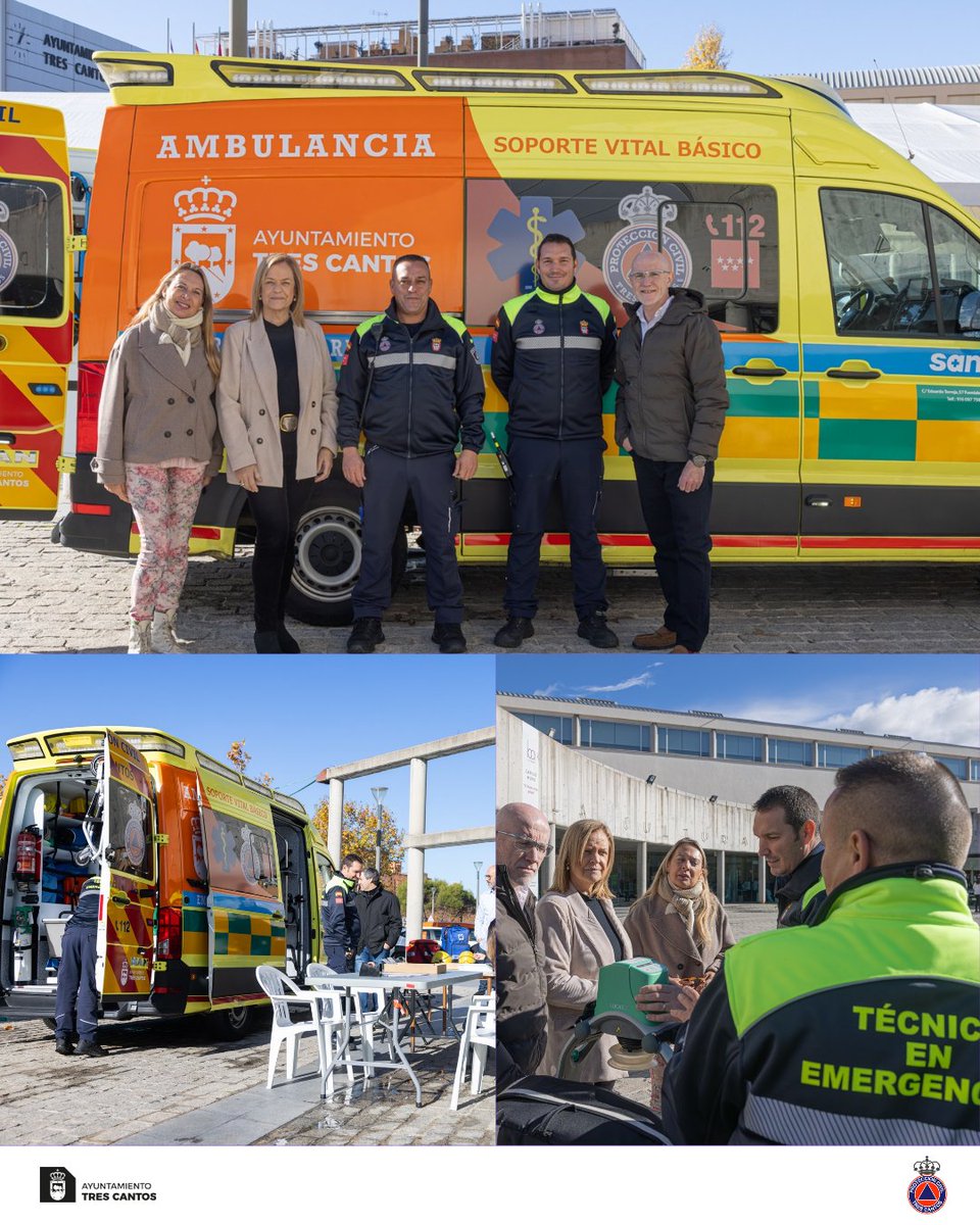 te fin de semana hemos estado presentes en la Feria de la Salud del <a href="/ayto3cantos/">Ayuntamiento Tres Cantos</a>

Hemos preparado unos recortables de nuestra ambulancia y unos dibujos para los mas peques.

También Hemos expuesto nuestro material y hemos explicado cómo trabajamos.

#proteccioncivil #trescientos