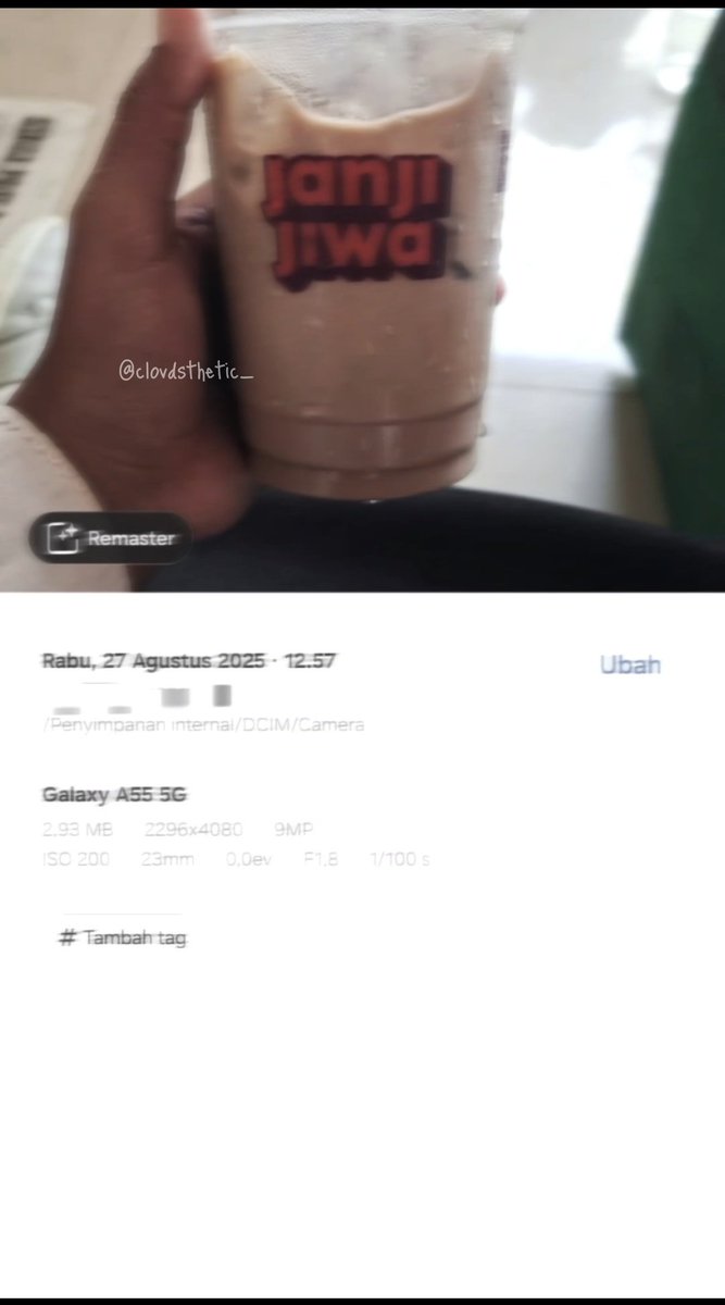 clovdsthetic_'s tweet image. [2025/08/27]
Siangnya masih ngopi, sorenya kecelakaan 🫣 hari sial gada dikalender ygy 😊