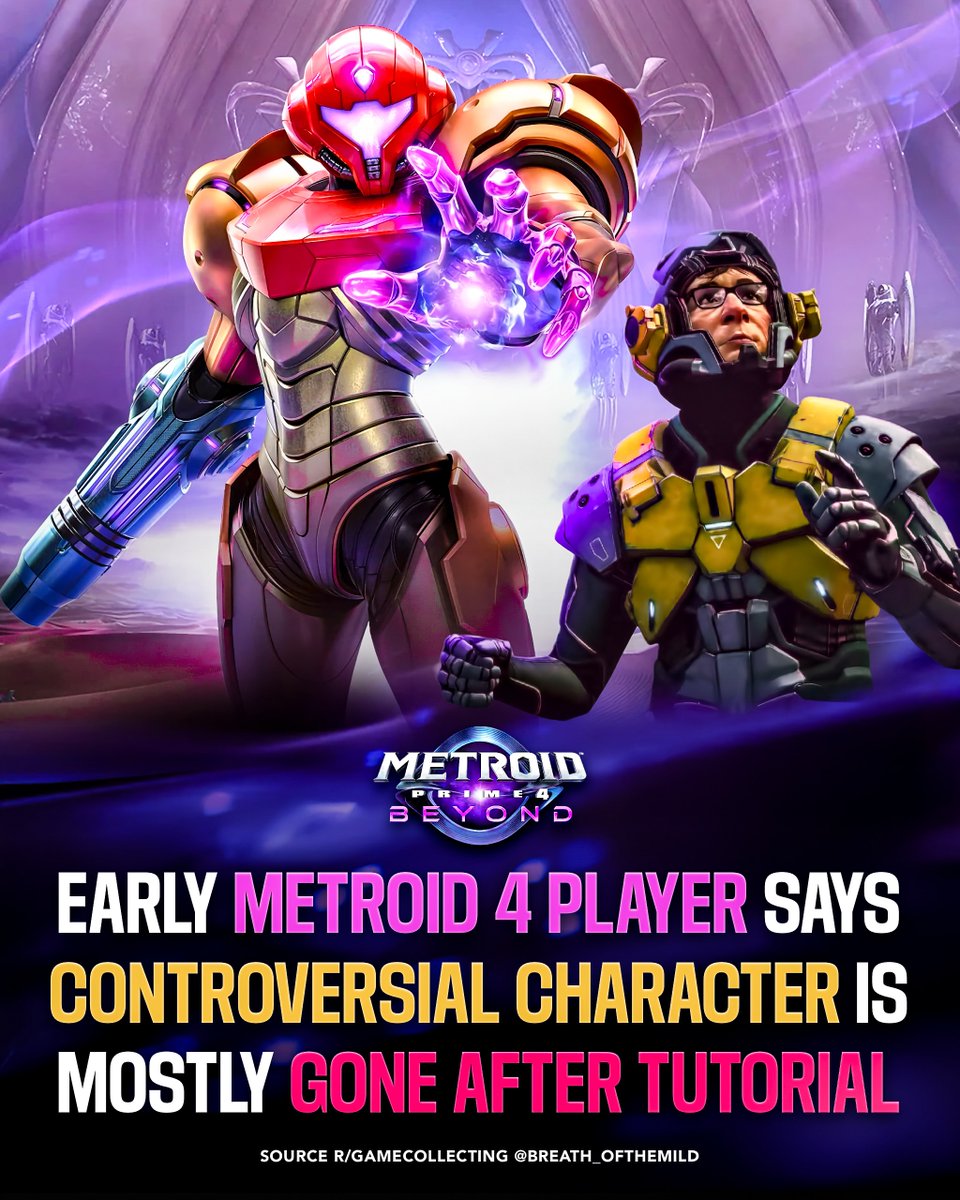 eStarland's tweet image. You won&apos;t have to worry about Miles in Metroid Prime 4.⚡️