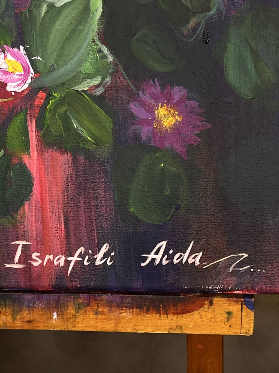 The most pleasant and saddest moment of finishing a painting
I'll share the result soon and tell you about the painting's concept