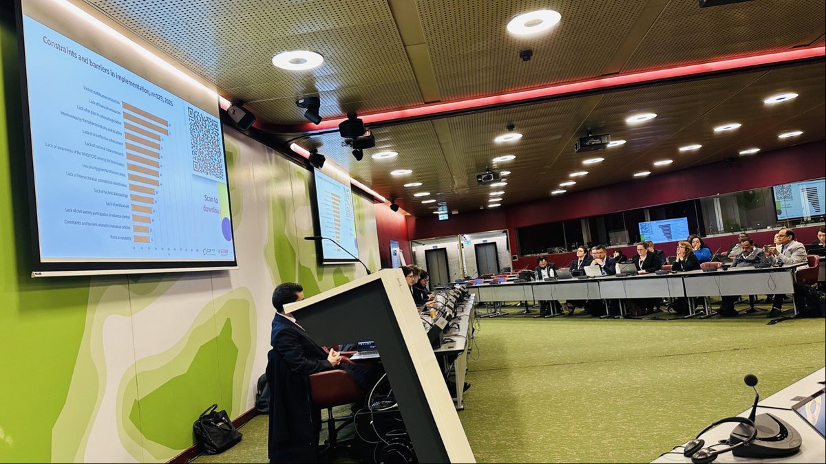 tibor_szilagyi's tweet photo. The 2025 Global Progress Report for the @FCTCofficial was launched at #COP11. Take a look at figures and examples of implementation at https://t.co/CcLruUtexs https://t.co/GHFUd1knkg