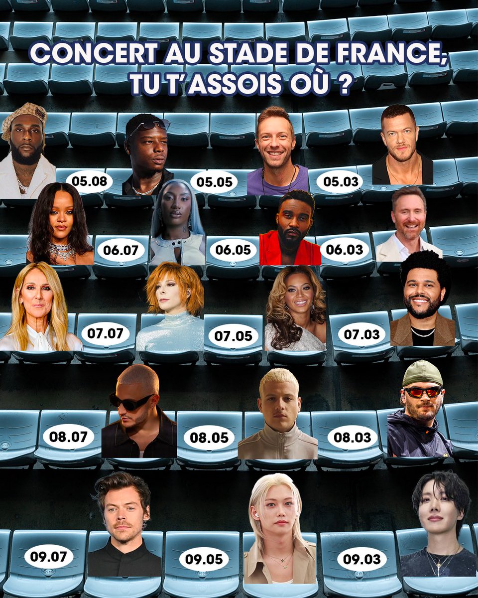 StadeFrance's tweet image. Vous êtes dans le carré ultra VIP du Stade de France, quel siège vous choisissez ? 👀