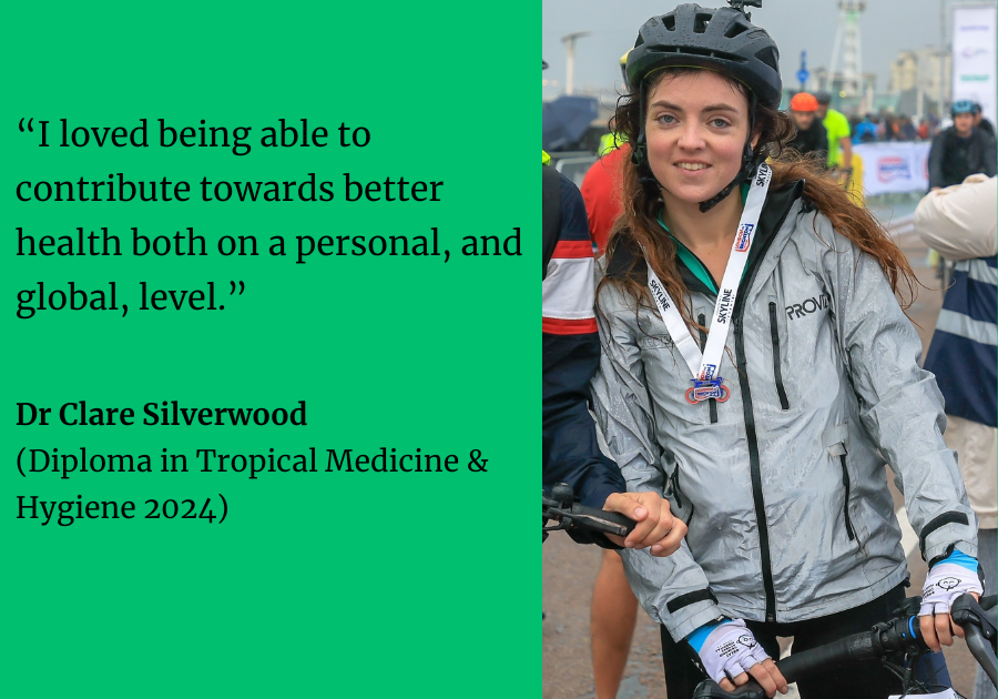 LSHTM_Alumni's tweet image. This #GivingTuesday we celebrate our amazing supporters who transform lives.

Clare Silverwood on why she cycled from London to Brighton in ’25.

“The scholarship fund supports talented students from less advantaged backgrounds to grow into public health leaders.”