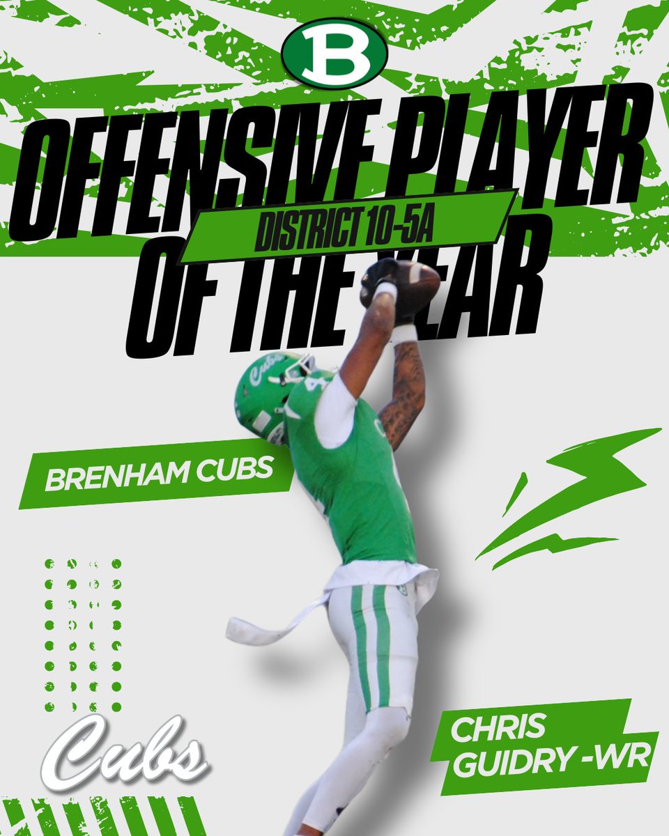 Brenham Cub Football tweet media
