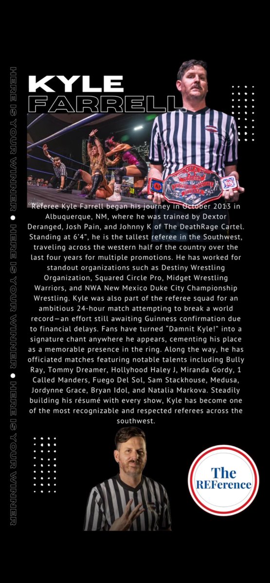 TheReference_PW's tweet image. It’s the beginning of the week again, my fine striped folk! 

"Your boos mean nothing, I've seen what makes you cheer." - Rick Sanchez

Without further ado…
HERE IS YOUR WINNER….
@mrlumptastic 
Kyle Farrell!