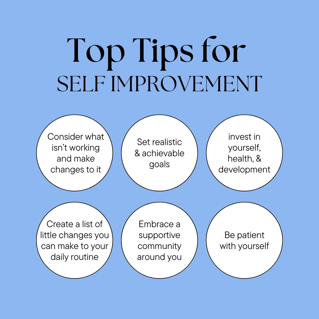 gr8finances's tweet image. The best project you&apos;ll ever work on is you. Here are some top tips for self-improvement.