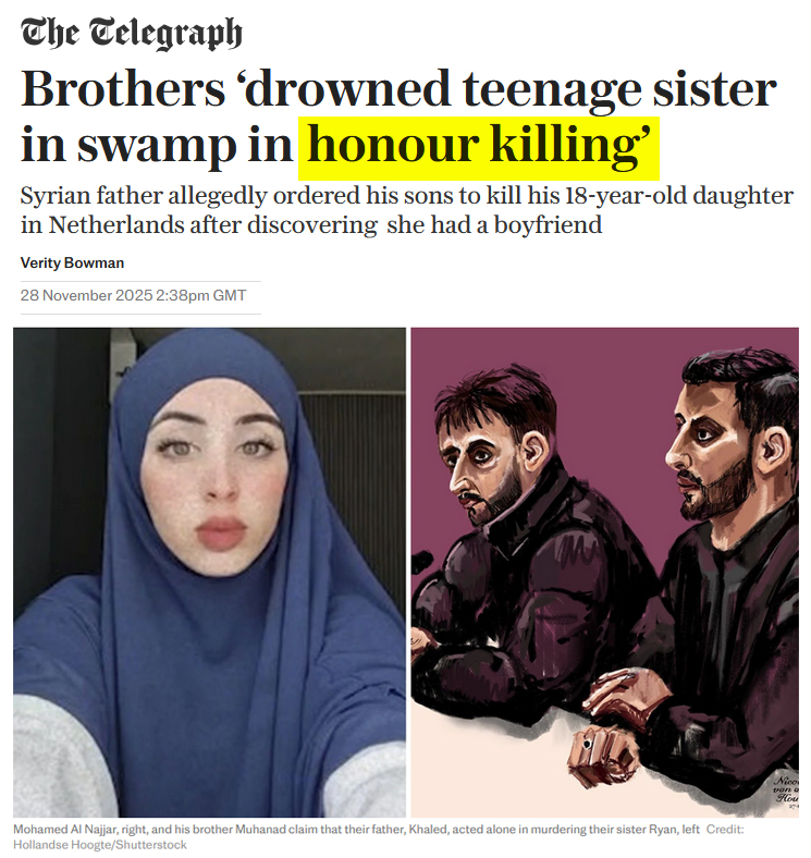 🤦‍♂️
EVERY TIME they mumble about the "Religion of Peace", ask them:

Is it ?
Is it though ?

You're busy with Black Friday, Cyber Monday,
While this is going on, EVERY day.