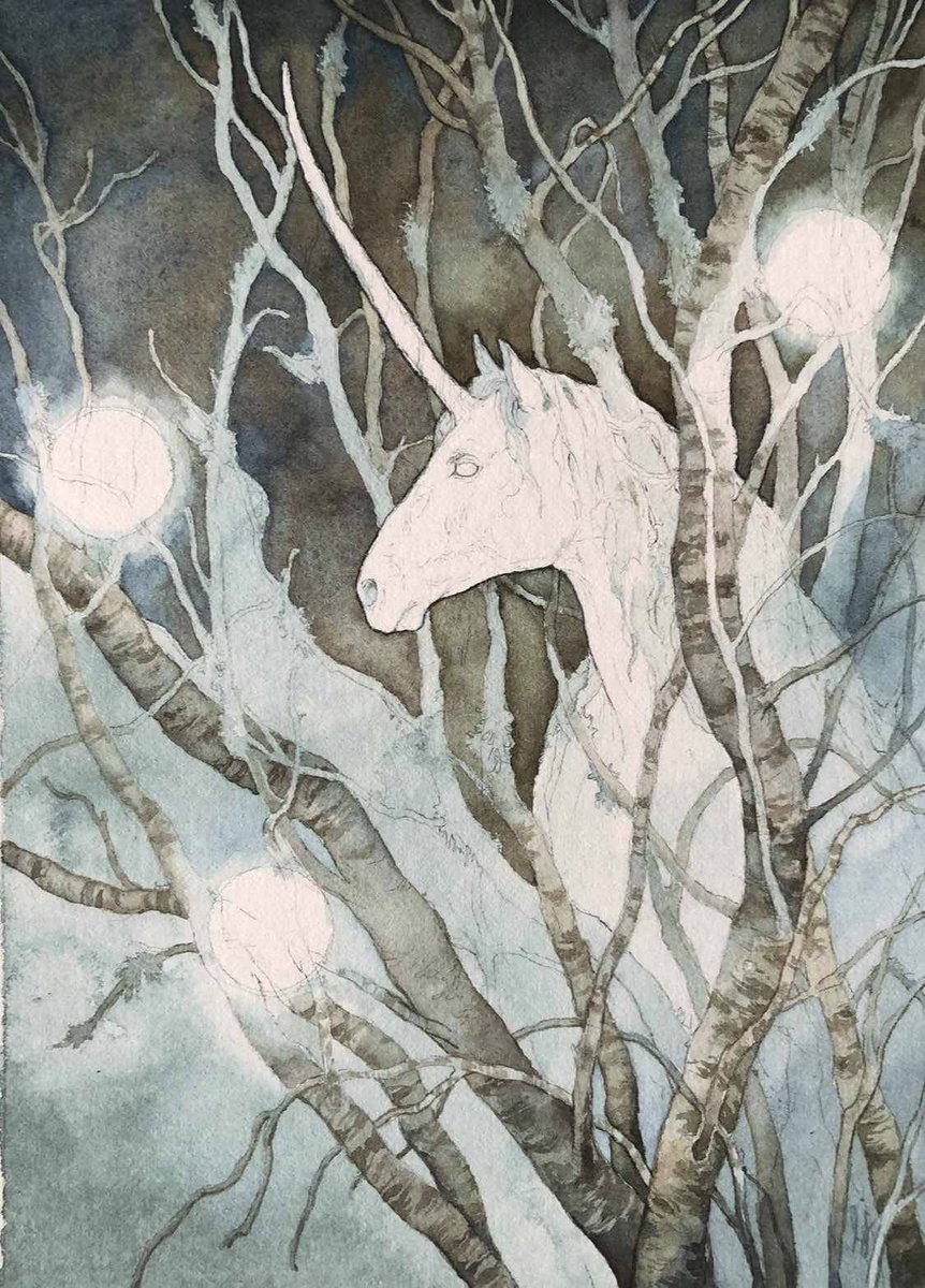 The world is full of magic things, patiently waiting for our senses to grow sharper.

~W.B. Yeats
art by Lily Seika Jones
#ClassicLitMonday