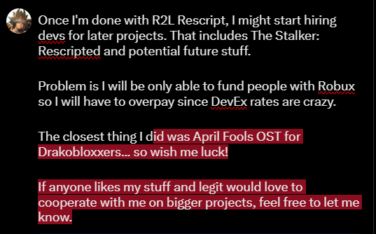 Small announcement.
It's in the image form, because botting is crazy 😭