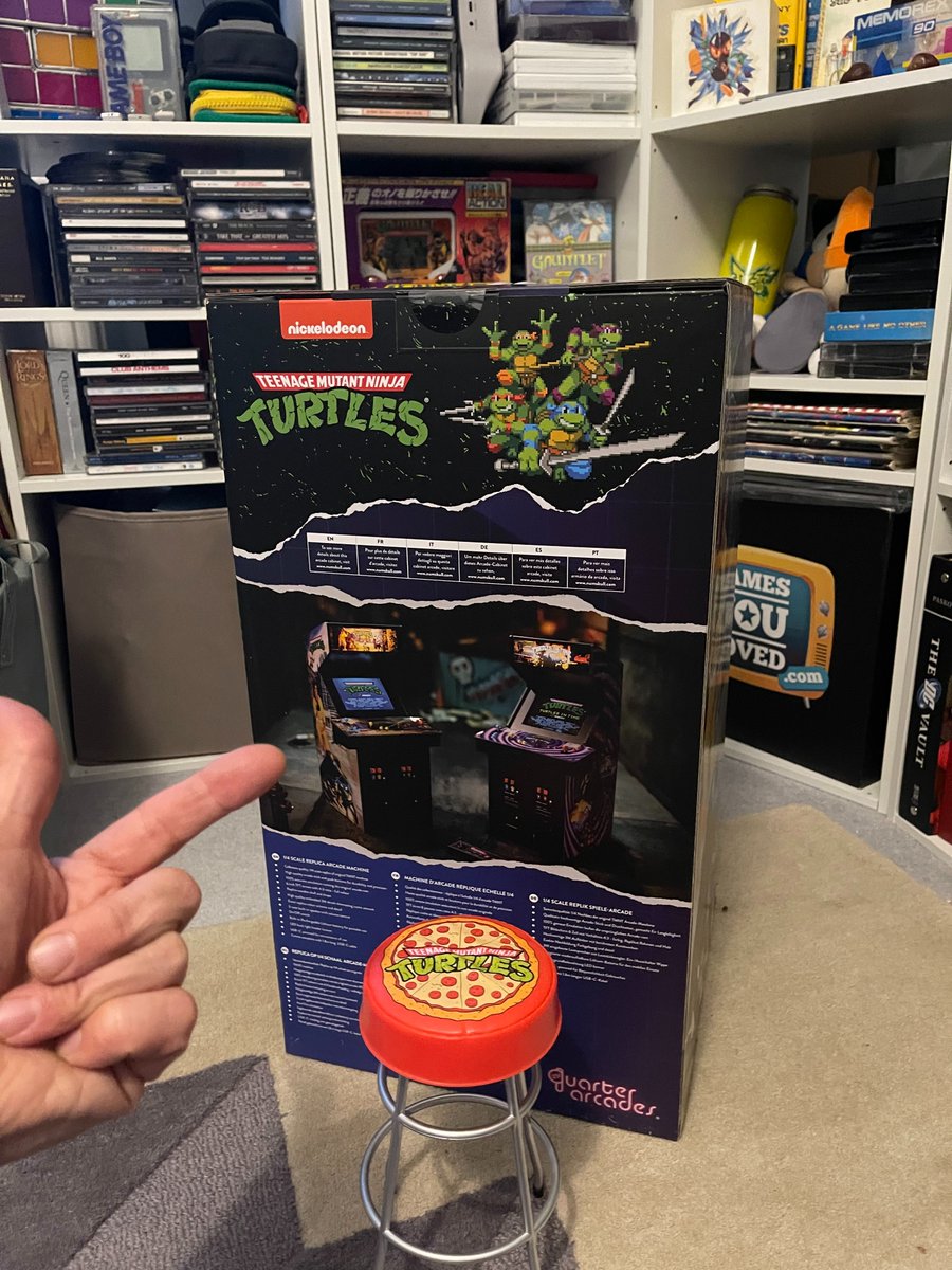gamesyouloved's tweet image. Christmas giveaway time!
For a chance to win:

1) Be following @gamesyouloved   
2) Comment on this post below why you want to win
3) Like &amp;amp; RT this post 
4) Follow @Quarter_Arcades &amp;amp;  @NumskullDesigns 

That's it!  

- Prize is a Quarter Arcade TMNT Special Edition Arcade cab as…