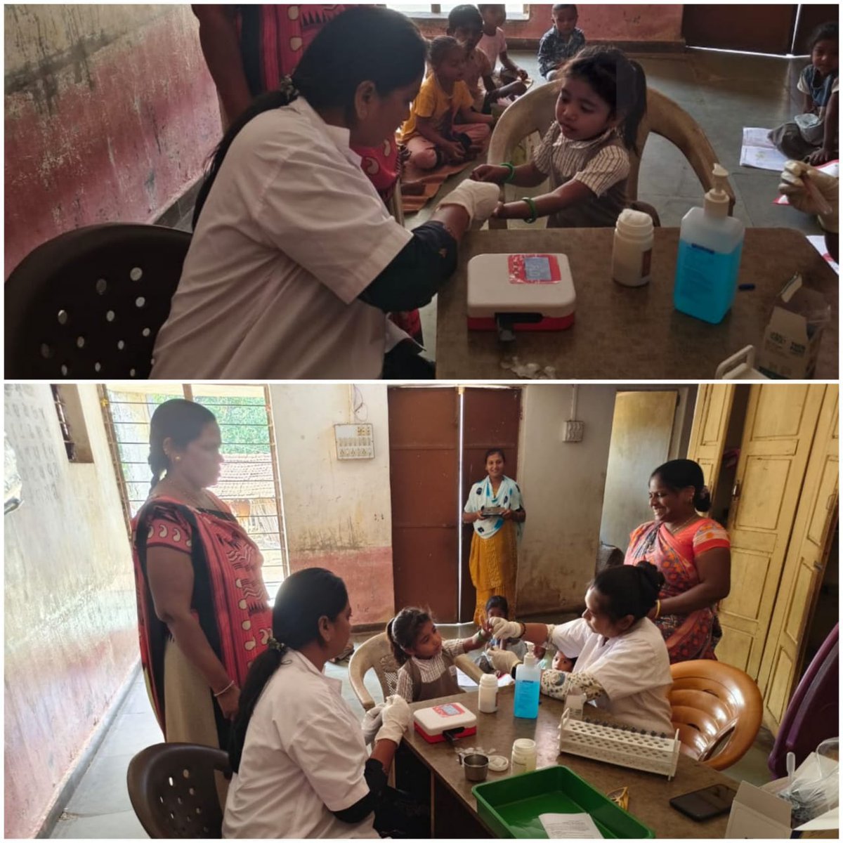 PHCKharetha's tweet image. 🇮🇳🏥
#NETRANGBLOCK 
#PHCKHARETHA 
#AAMVALPORE 
#HEMOGLOBINTEST 
#SICKLCELLTEST 
#AGANVADI 

"આજરોજ #પ્રાઆકેખરેઠાના #આયુષ્યમાનઆરોગ્યમઁદિરવાલપોર ની #આરોગ્યટીમ દ્વારા વિસ્તારની #આંગણવાડી #રૂપઘાટ અને #ફીચવાડા(ડુ) ના બાળકોની #સિકલસેલ અને #HB ની #આરોગ્યતપાસ હાથ ધરવામાં આવેલ હતી...