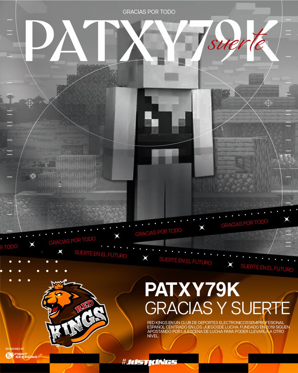 🦁 #DESPEDIDA 🦁

Hoy despedimos a <a href="/patxy79k/">RKS | Patxy79k</a> de nuestra familia.

Gracias por tu esfuerzo, tu dedicación y por todo lo que has aportado al equipo 🙌

Te deseamos lo mejor en tu nuevo proyecto y estamos seguros de que seguirás creciendo ✨ ✨ ✨