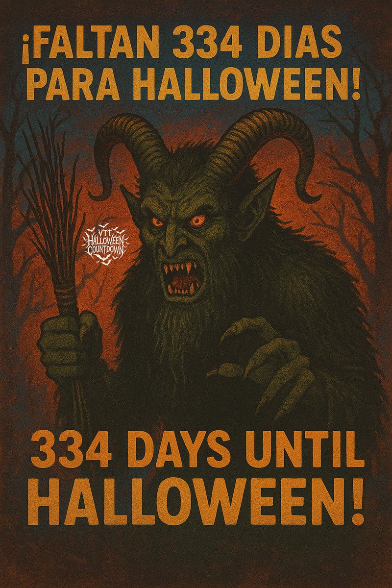 VTTHalloween's tweet image. 🎃🇲🇽 ¡Faltan 334 días para Halloween!
🎃🇺🇸 334 days until Halloween!

#DailySpook #SpookyVibes #SpookySeason #HalloweenCountdown #Halloween2026