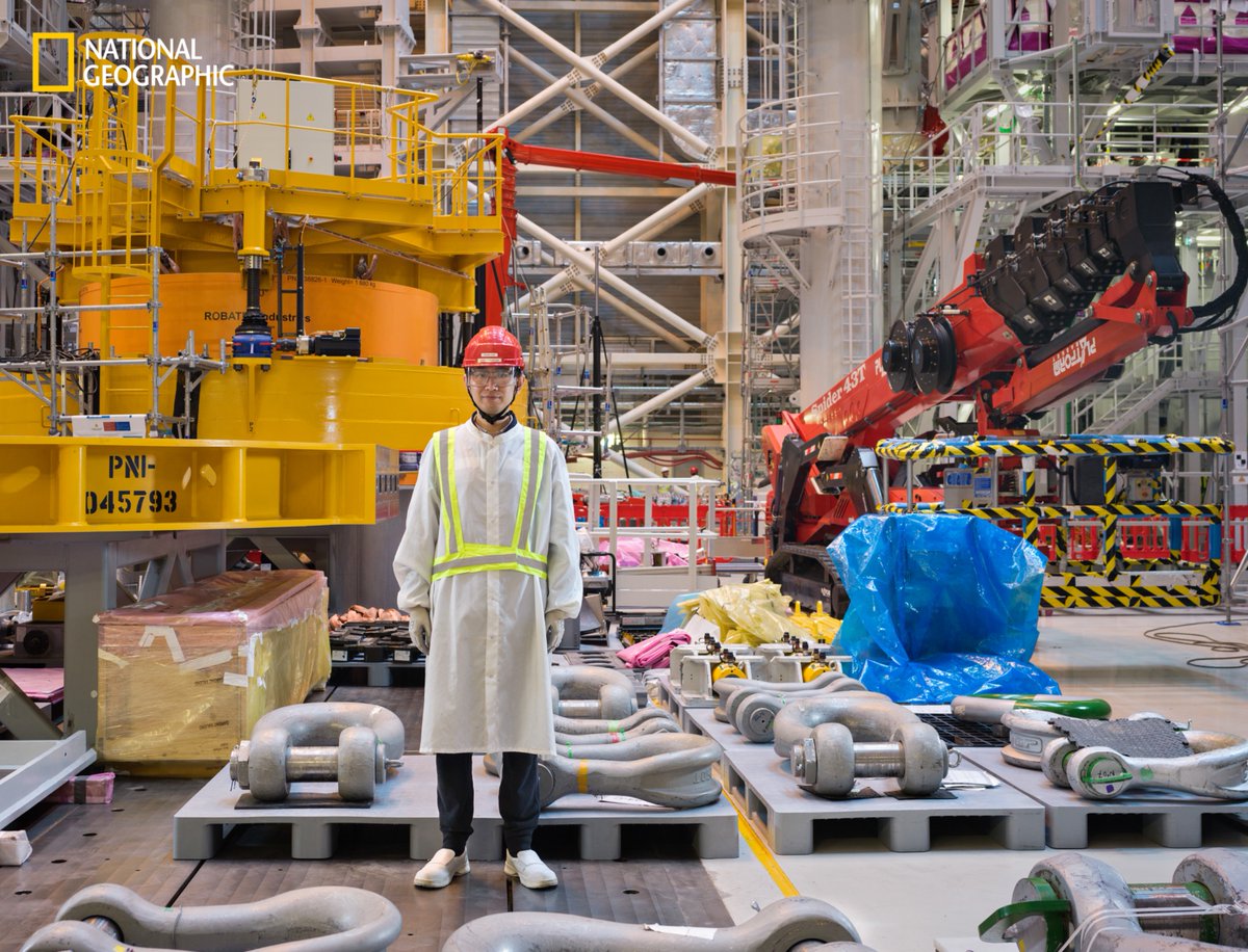 climatepledge's tweet image. With support from the Pledge &amp;amp; @insidenatgeo’s Global Storytellers Fund, Explorer &amp;amp; Photographer @paoloverzone documented one of the most complex machines ever attempted—a “star on Earth” that could one day unlock virtually unlimited, carbon-free energy. on.natgeo.com/47RYAAZ