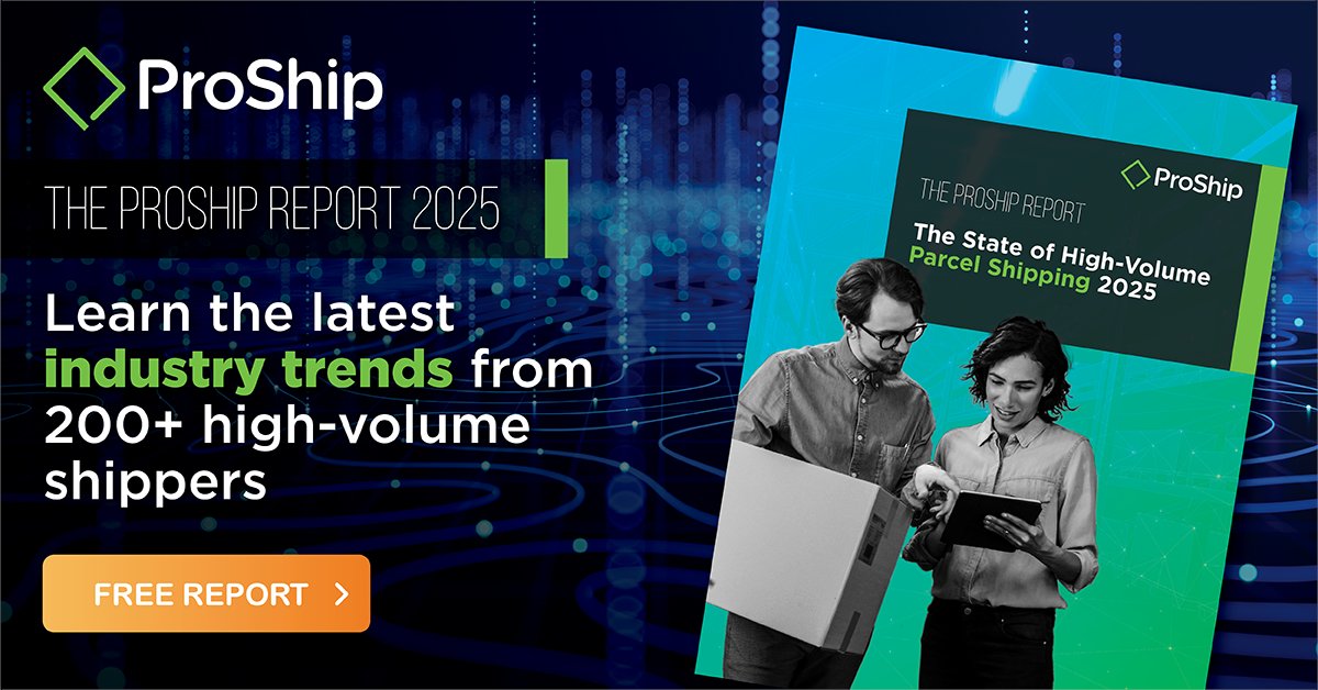 ProShipInc's tweet image. 🎉 The 2025 ProShip Report is LIVE with insights from 200+ high-volume #parcel shippers. 📊 From carrier trends to fulfillment preferences &amp;amp; CX expectations, this year’s data may confirm what you already know or reveal shocking info. 📦👀 Check it out ➡️ bit.ly/48lL5s6