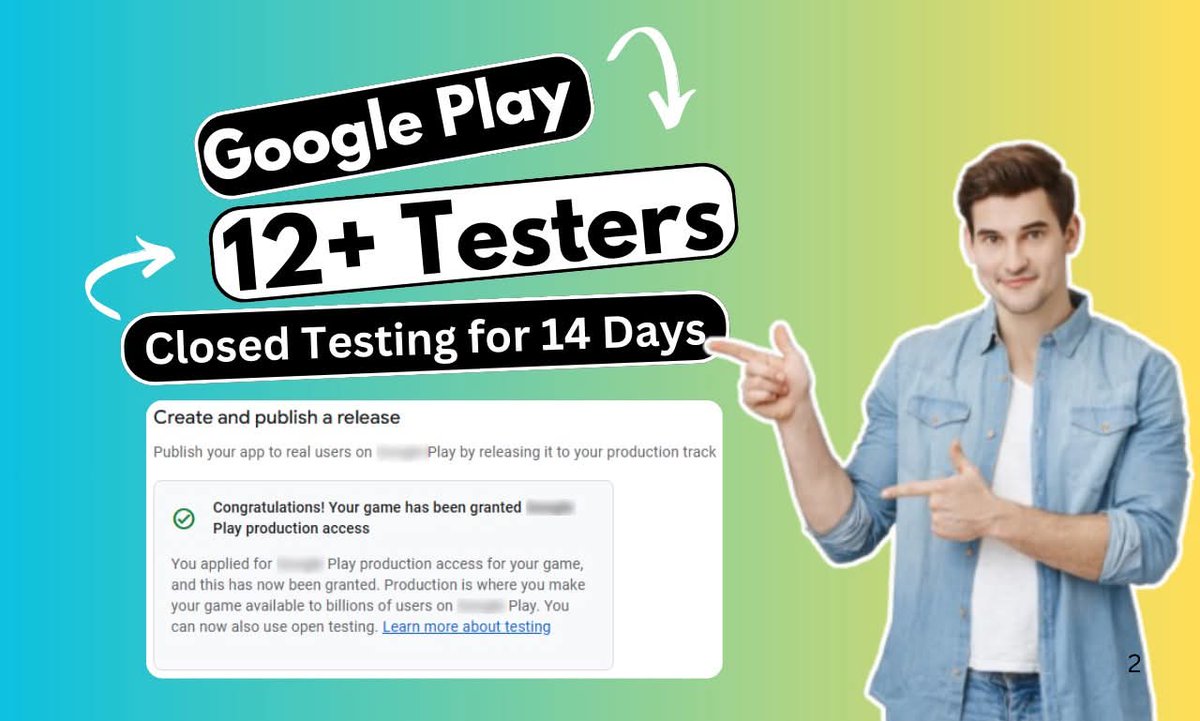 hassain_na67628's tweet image. Hello,Do you need 12+ testers for 14 days closed testing service?.

I will provide 12+ testers with Google Play for 14 days 100 percent approval.

.

WhatsApp. wa.me/8801341340537

#apptesting #USAapptesting #closetesting