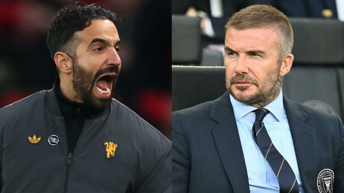#MUFC 🚨 David Beckham says there are signs of Ruben Amorim turning things around at Manchester United, noting tactical tweaks, better results, and areas where the team still isn’t playing as well as expected. He adds that United have a good manager who is changing things slowly.