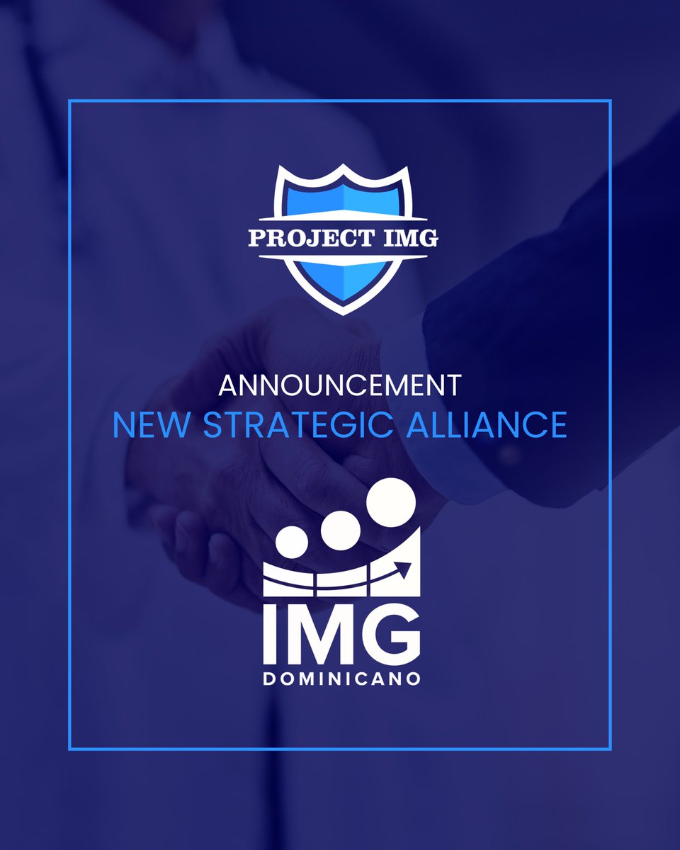 Today, we make official what has been true since the beginning: IMG Dominicano and Project IMG are now formally united. 🤝🏻🇩🇴

To our 1,000+ Dominican IMGs:
This milestone is for all of us.
United, our impact is limitless.

#IMGDOMINICANO #ProjectIMG #PIMGLatino #MedTwitter #MedX
