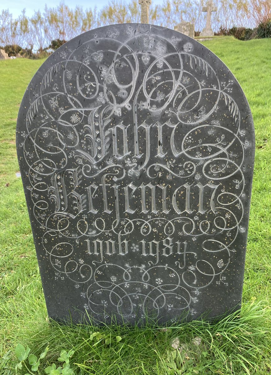 St Enodoc’s church, Rock, Cornwall. Burial place of John Betjeman.