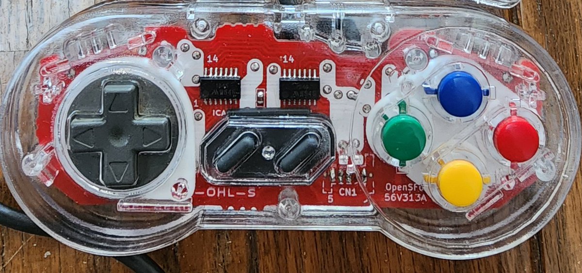 starlightk7's tweet photo. The release candidates have been assembled 👀 #OpenSFC controllers are nearing launch 😄

Check them out here: 
https://t.co/U5hcgjMWm0

#SuperFamicom #SNES https://t.co/3qvPRAL1TN