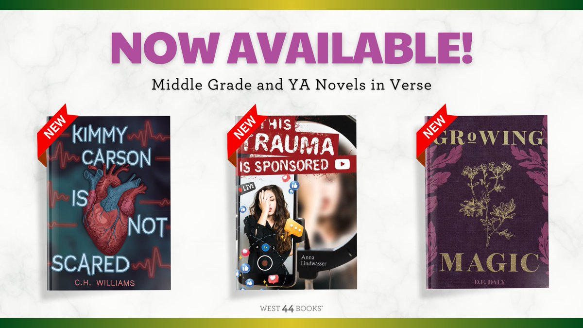 🎉 Out now!

Three powerful NEW releases with praise from <a href="/sljournal/">SchoolLibraryJournal</a>, <a href="/ALA_Booklist/">ALA_Booklist</a>, and <a href="/KirkusReviews/">Kirkus Reviews</a> are officially available.

➡️ Get your copies today: conta.cc/3XoDdkJ