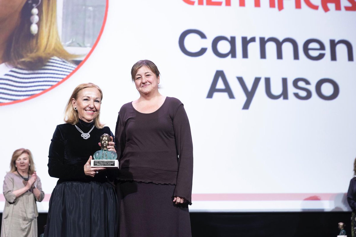 La Dra. Carmen Ayuso, directora científica del IIS-FJD y jefa de nuestro Departamento de Genética, ha sido reconocida como “Personalidad destacada en el ámbito sanitario” en los VII Premios Médicos y Pacientes de la Organización Médica Colegial (<a href="/OMC_Esp/">Organización Médica Colegial de España</a>) f.mtr.cool/jpkheliydl