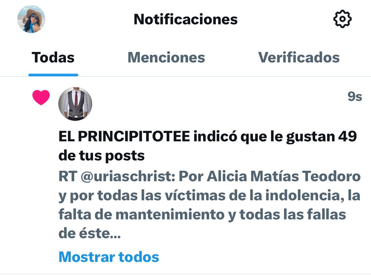mags1870's tweet photo. Gracias 😘 @PrinciPitotee https://t.co/rBVLLiiO08
