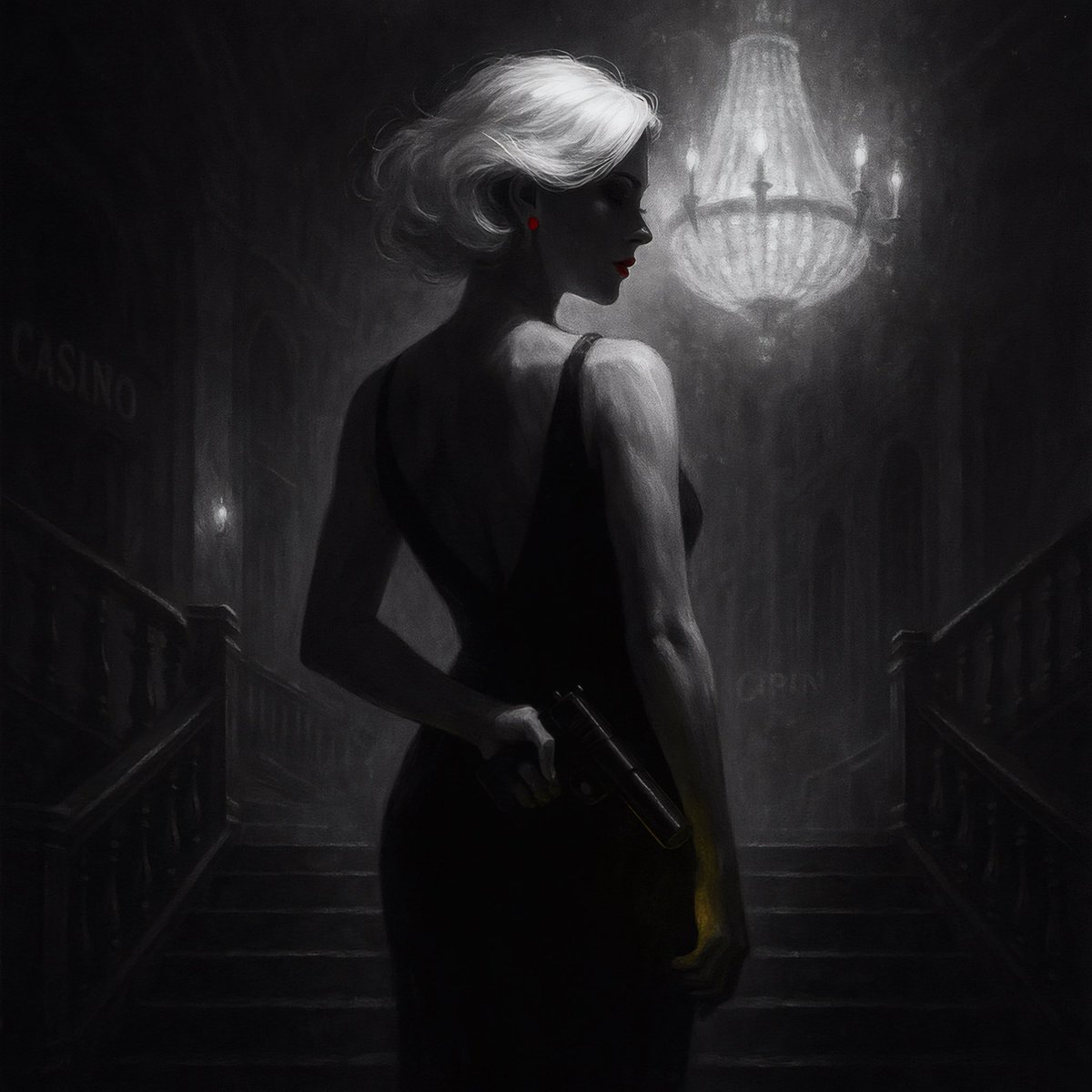 Here is one i minted yesterday 😎

I love the style, and light of this piece. 
 
#BONDSQUARES #DeFiShards