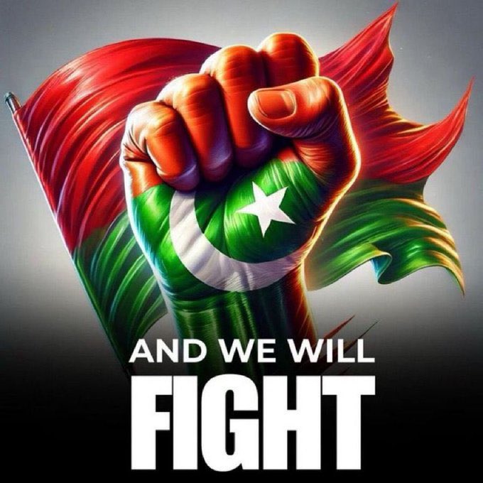 ہم حق کے لیے کھڑے ہیں، ڈٹ کر کھڑے ہیں۔ 

#مزاحمت_سے_ہی_ملاقات_ہوگی