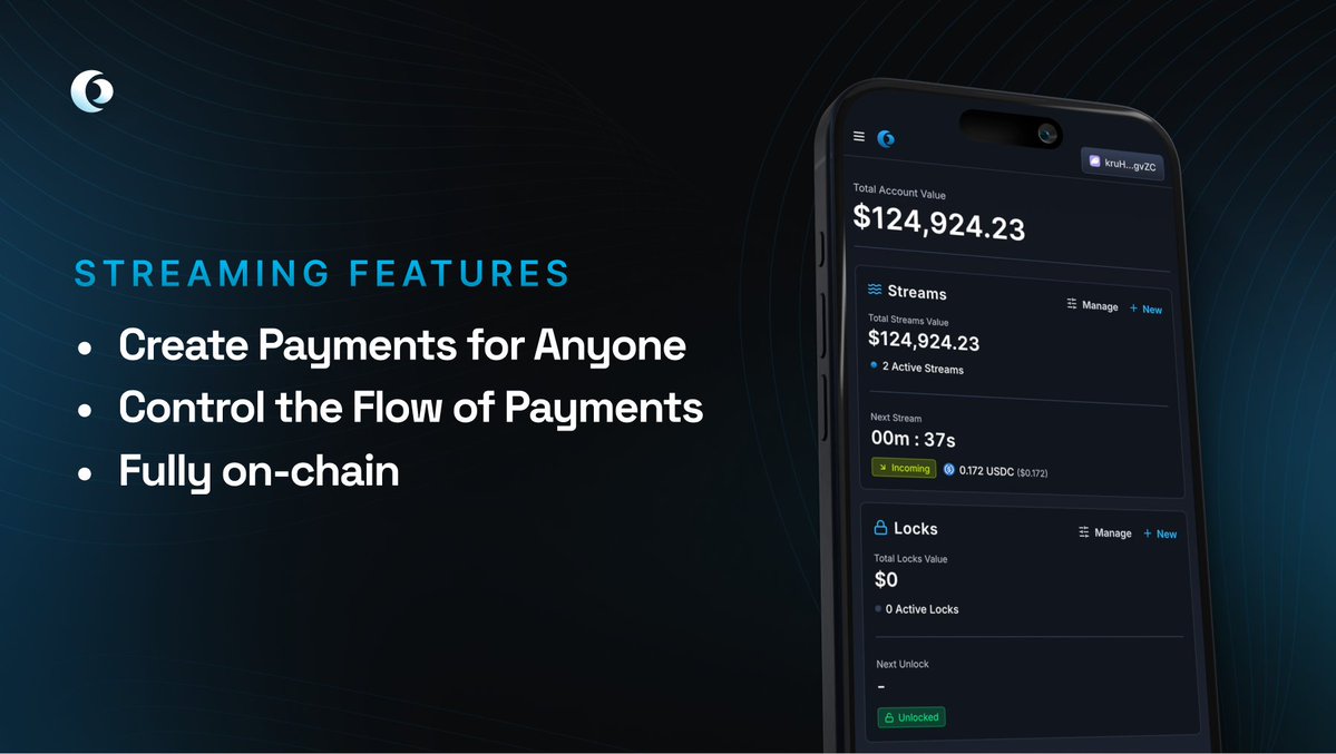 토큰 흐름을 제어하고 결제를 자동화하는 Realms 앱 대시보드