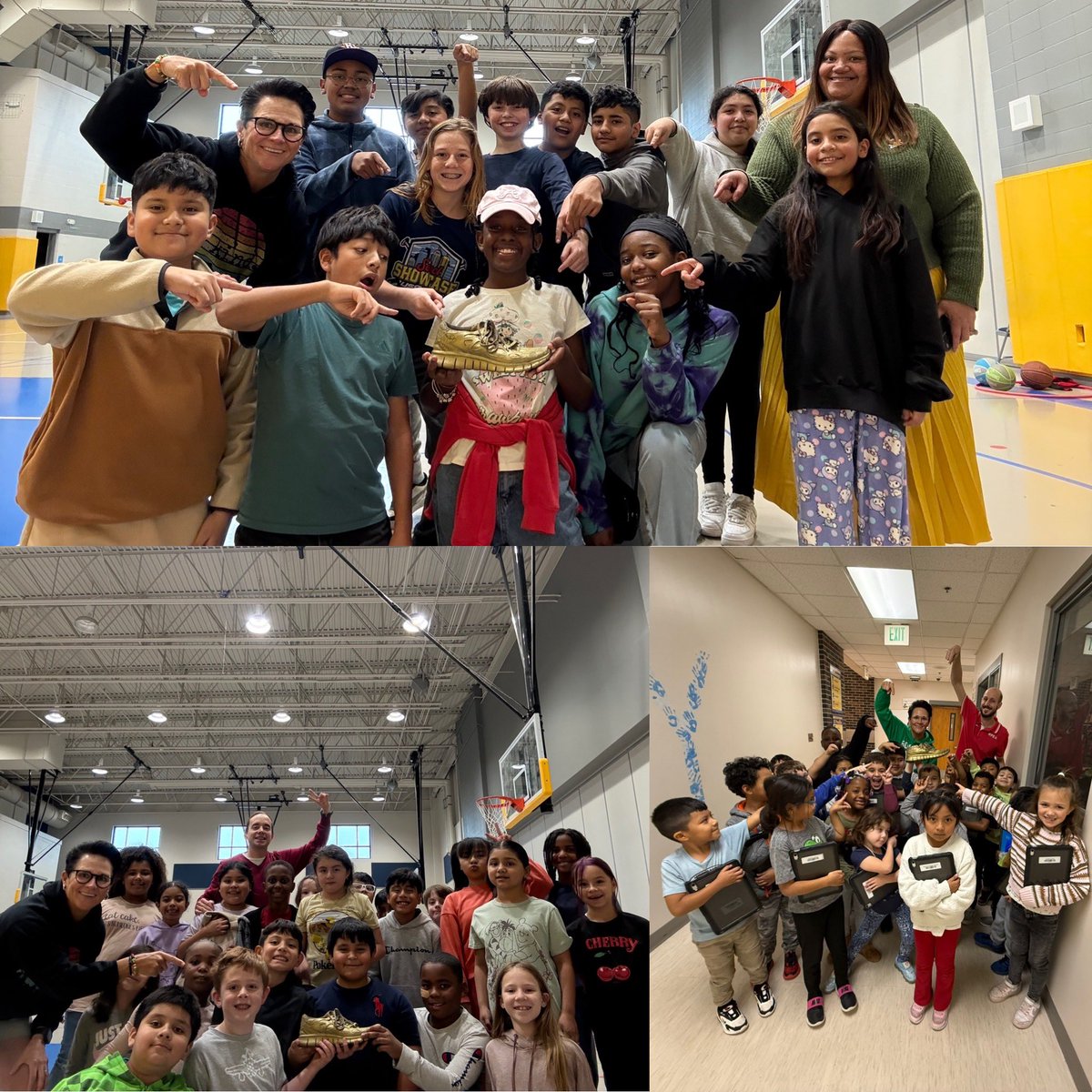 End of another month! 
On to December.
Let’s spread some cheer!❄️🎄☃️
#BeKind #November #goldenshoewinners 
#wewearkindness #awesomekids 
#skilestest <a href="/ltgoodnews/">LT Schools</a>