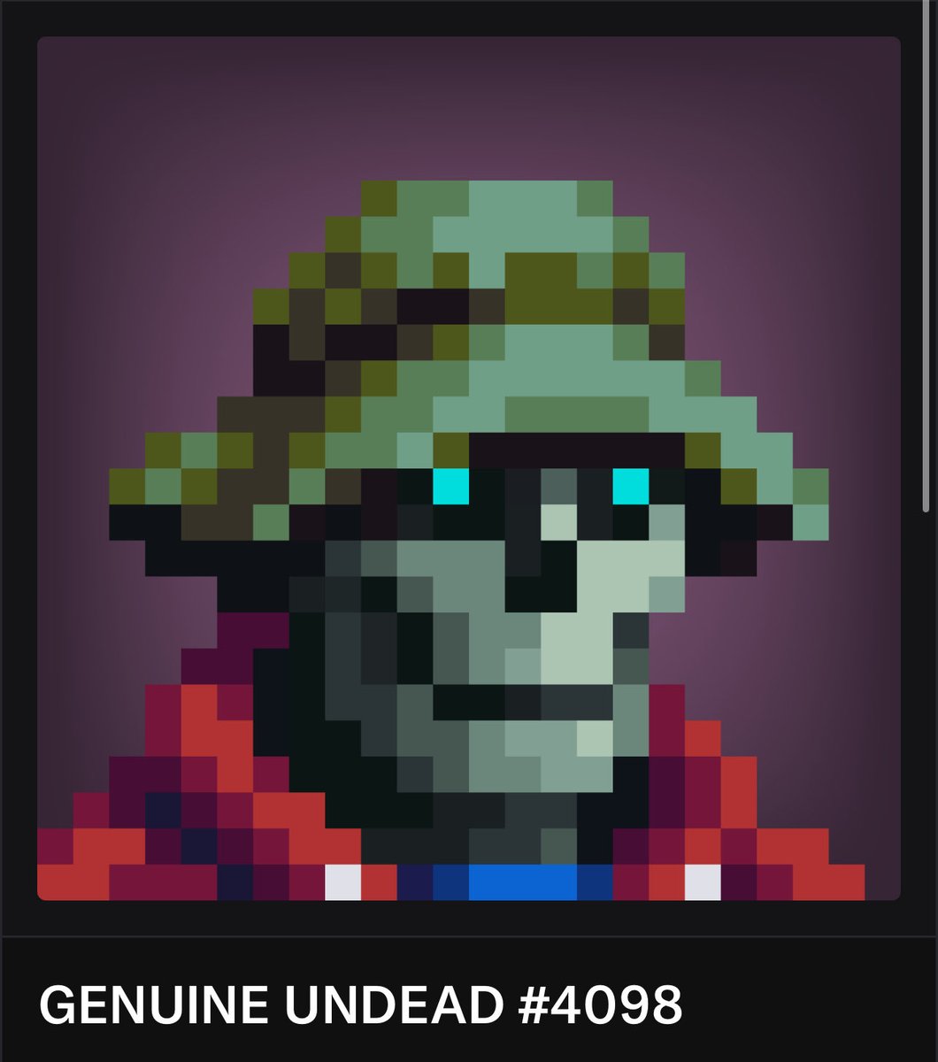 NFT_Arts_ETH's tweet photo. 37 Listed till i #Giveaway the Jungle Boonie
.1 ETH FP is the Goal 🔥
#LFGU https://t.co/INCmInPp0u