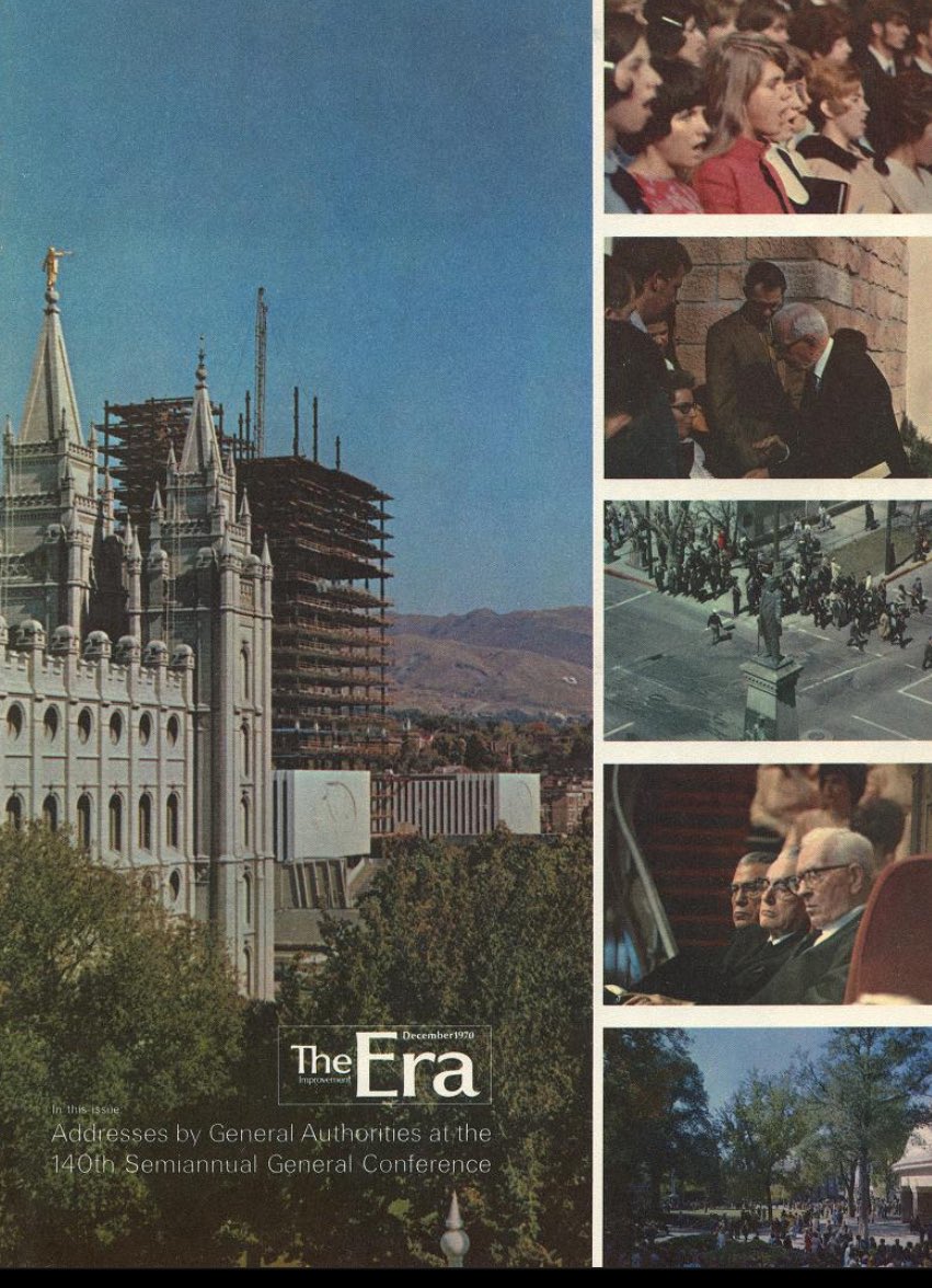 On this day in Church history:

December 1, 1970

The final issues of five church magazines are published:

𝘐𝘮𝘱𝘳𝘰𝘷𝘦𝘮𝘦𝘯𝘵 𝘌𝘳𝘢 (originally published by the Mutual Improvement Association)

𝘊𝘩𝘪𝘭𝘥𝘳𝘦𝘯’𝘴 𝘍𝘳𝘪𝘦𝘯𝘥 (published by the General Primary)