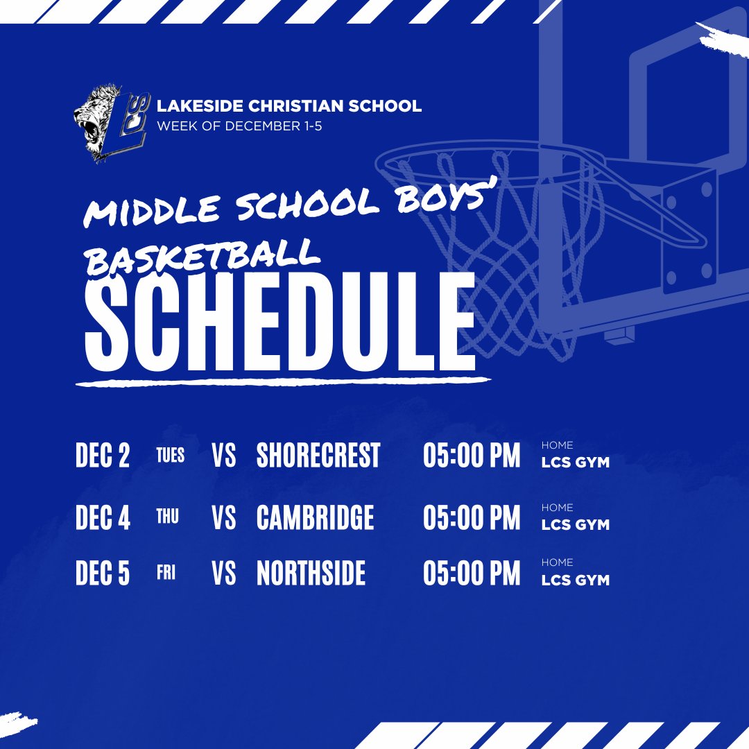 Lakeside Christian Athletics tweet media