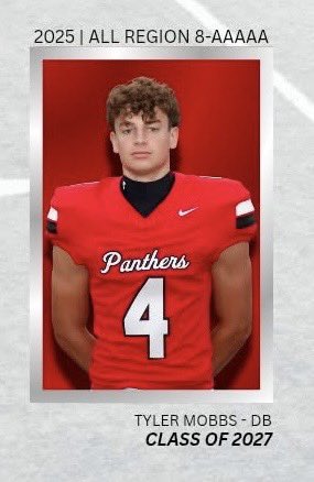 Honored to be selected first team All Region Defensive Back by the coaches of GA Region 8-AAAAA. Thankful for all my <a href="/JAXCOFOOTBALL/">𝐉𝐀𝐂𝐊𝐒𝐎𝐍 𝐂𝐎𝐔𝐍𝐓𝐘 𝐅𝐎𝐎𝐓𝐁𝐀𝐋𝐋</a> teammates!

<a href="/NEGARecruits/">Northeast Georgia Recruits</a> <a href="/JaxCoRecruitsFB/">JaxCo Football Recruits</a> <a href="/RecruitGeorgia/">Recruit Georgia</a> <a href="/RecruitNE_GA/">RecruitNE_GA</a> <a href="/RustyMansell_/">Rusty Mansell</a> <a href="/ChadSimmons_/">ChadSimmons</a> <a href="/mfarrellsports/">Mike Farrell</a> <a href="/CoachMobbs/">Coach Mobbs</a> <a href="/CoachDaniels06/">Coach D</a>
