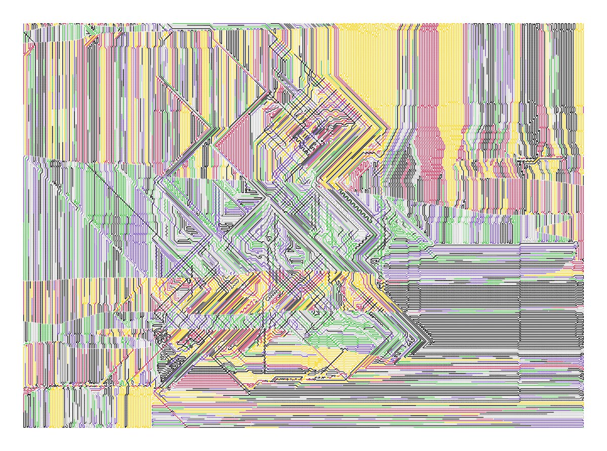CCDDBB's tweet image. Plottable Mess #233

#javascript #plotterart #plottertwitter #generativeart #genart #digitalart #abstractart #graphicart #nftart