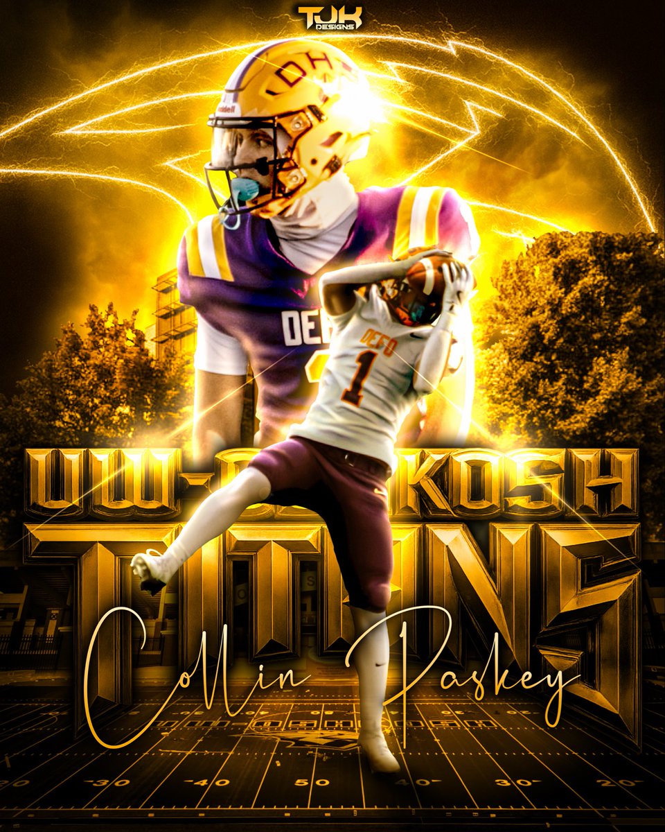 Excited to announce my commitment to UW Oshkosh ‼️<a href="/coachmaerob/">Mason Robinson</a> <a href="/UWOFootball/">UW-Oshkosh Football</a> <a href="/MJ_NFLDraft/">Mark Johnson</a>